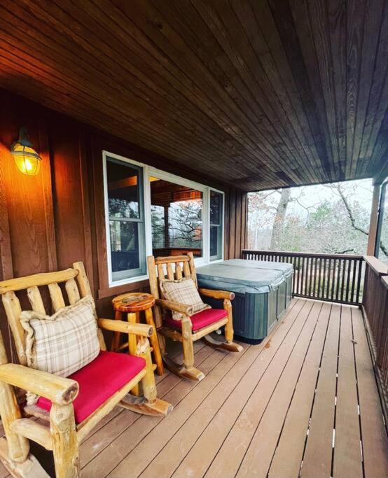 Eagle Crest Cabin, White River View With Hottub 尤里卡斯普林斯 外观 照片